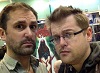 actor "Nathan Head" and YouTuber Airlim aka "Mark Smith" at Wales Comic Con November 2016